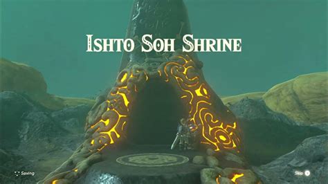 Destroy it to reveal the shrines entrance. . Botw ishto soh shrine